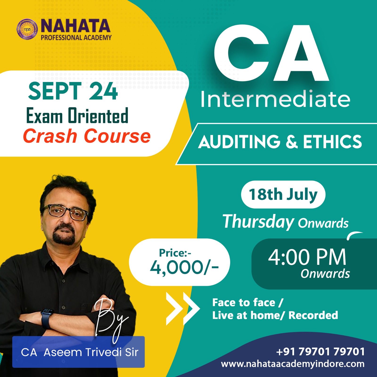 Best CA Course Coaching Classes in Indore & Central India